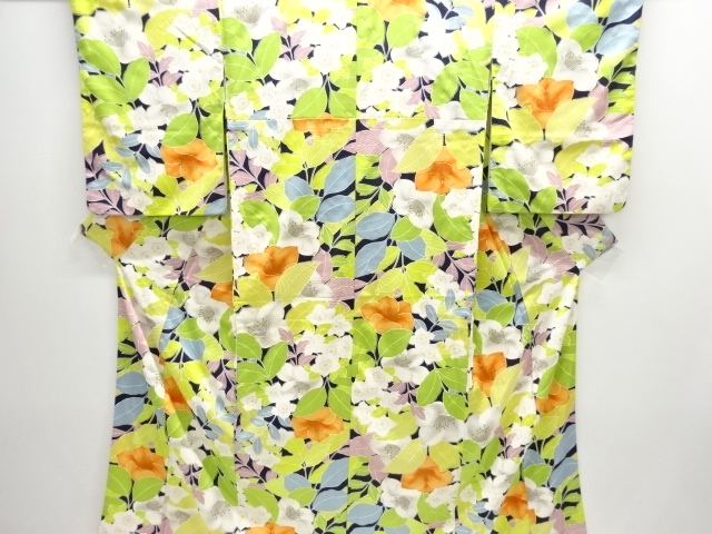 JAPANESE KIMONO / KOMON / FLOWER 